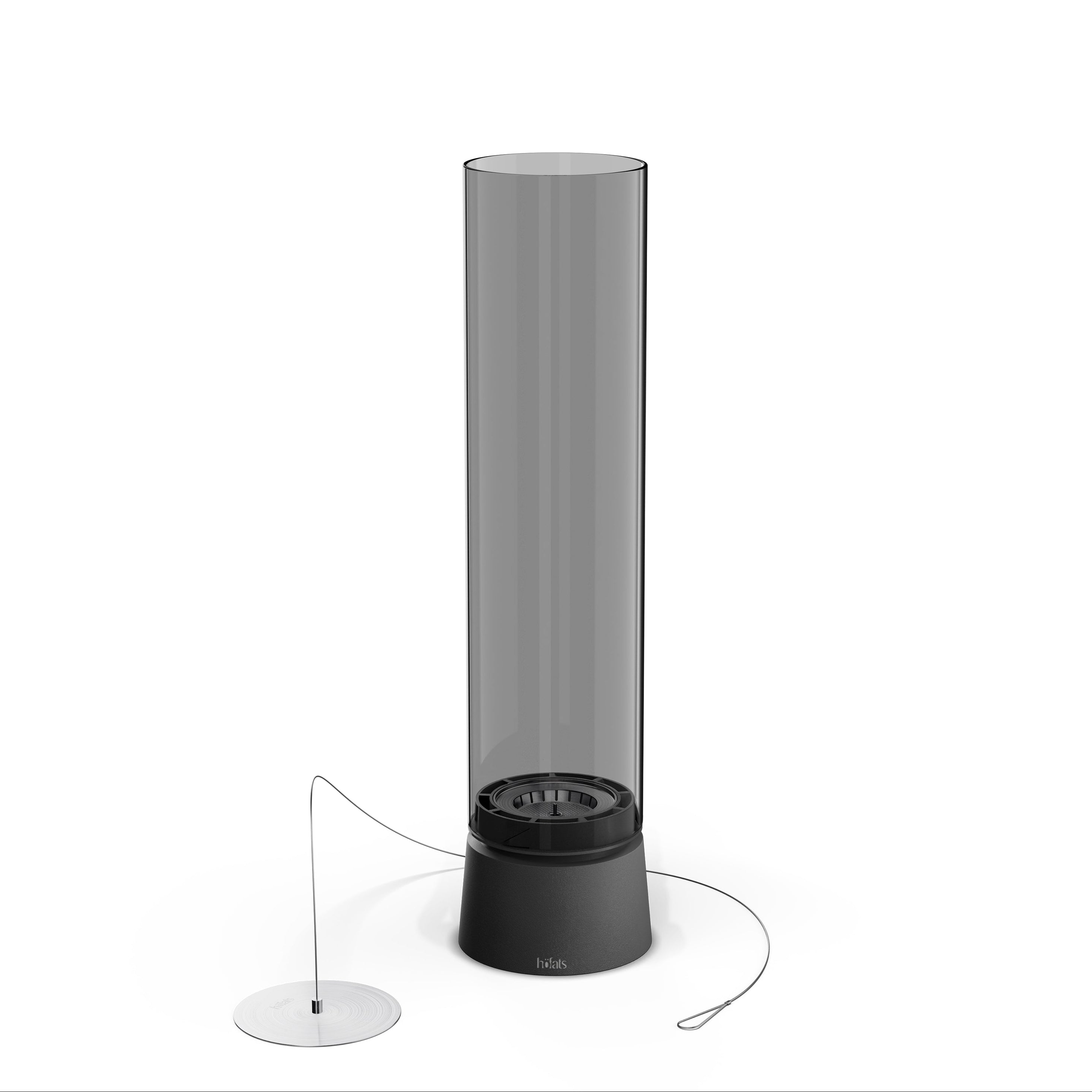 SPIN air 900 Tabletop Fireplace all black