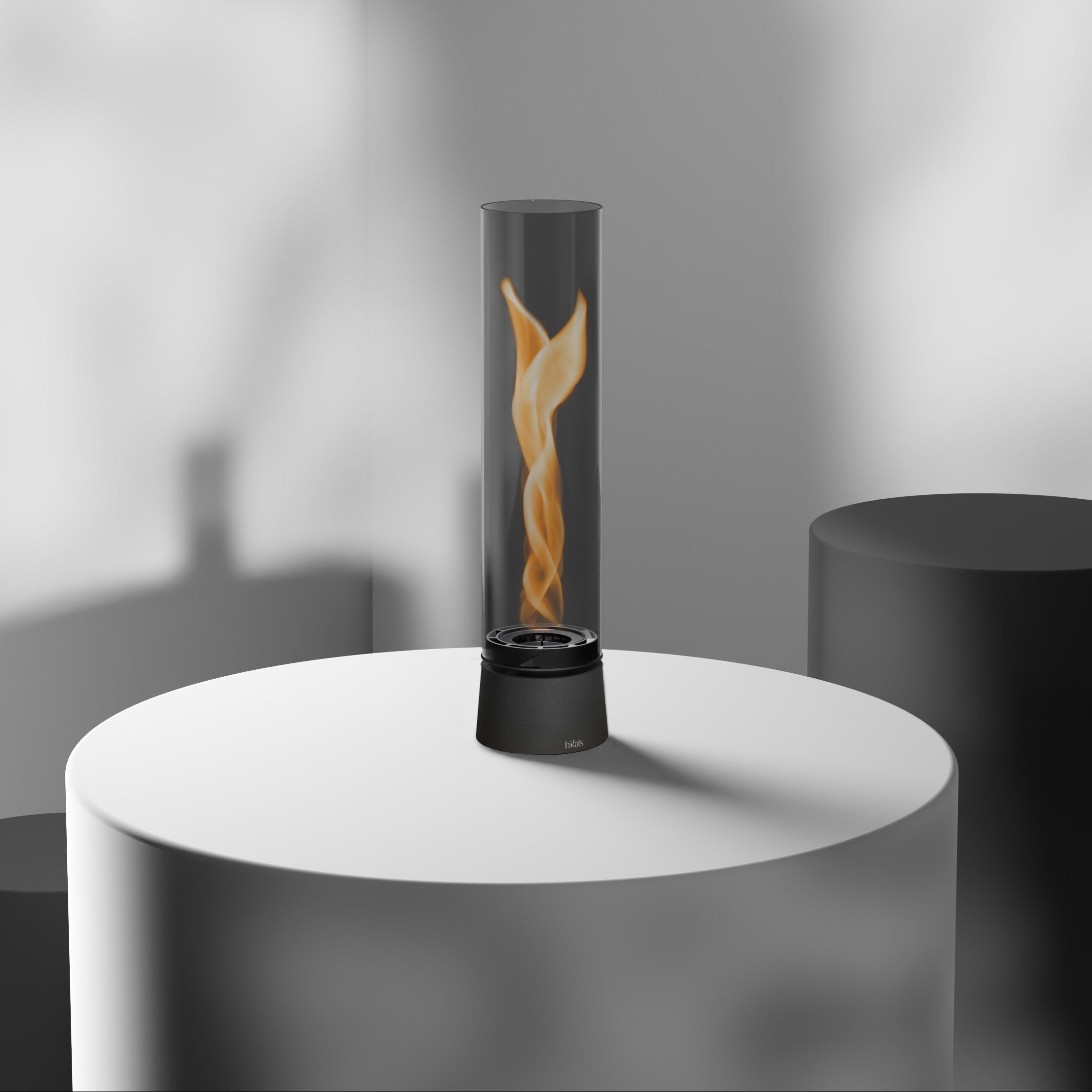 SPIN air 900 Tabletop Fireplace all black