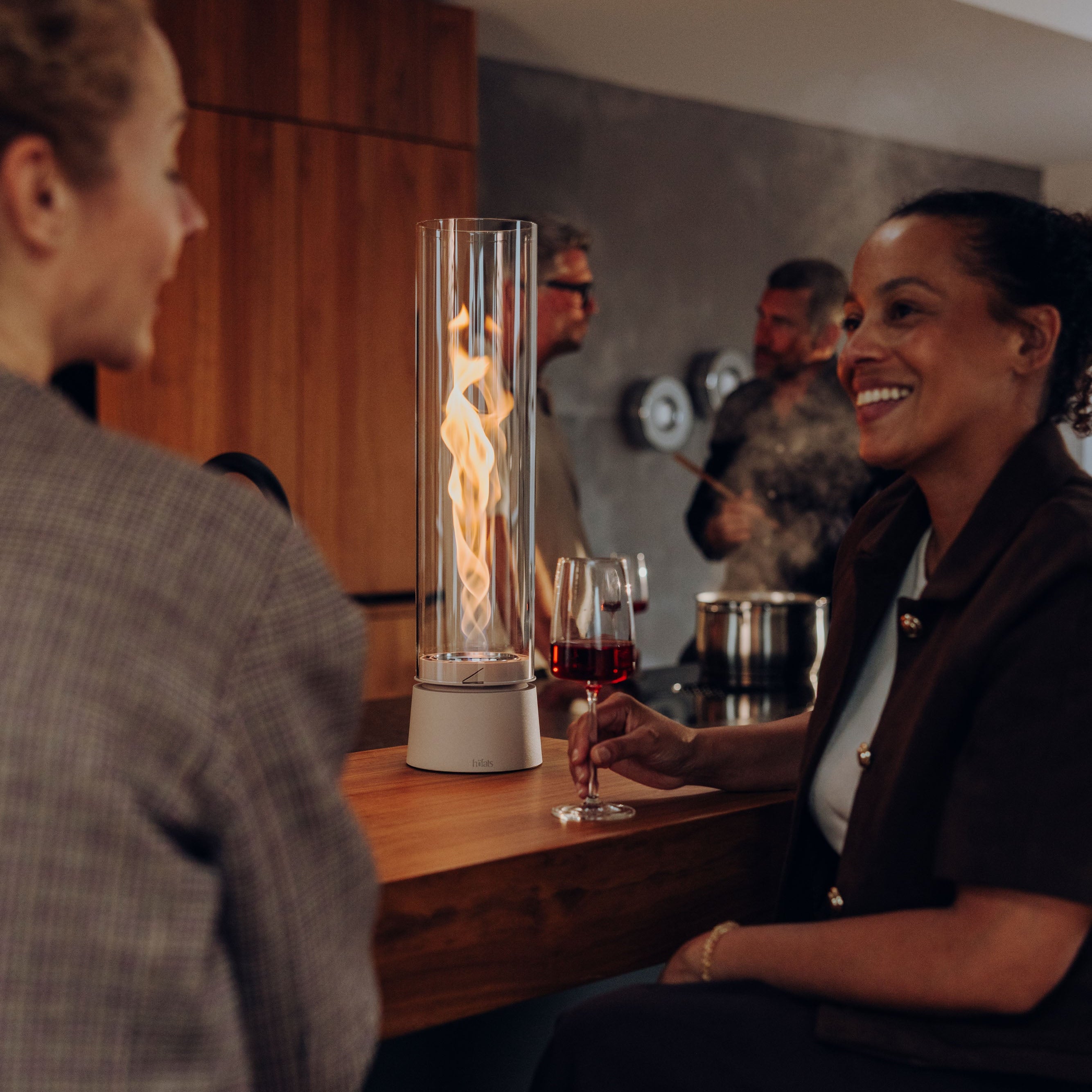 SPIN air 1200 Tabletop Fireplace sand