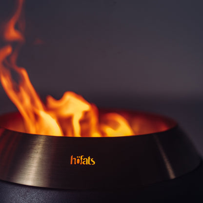 MOON 45 Fire basket with high stand