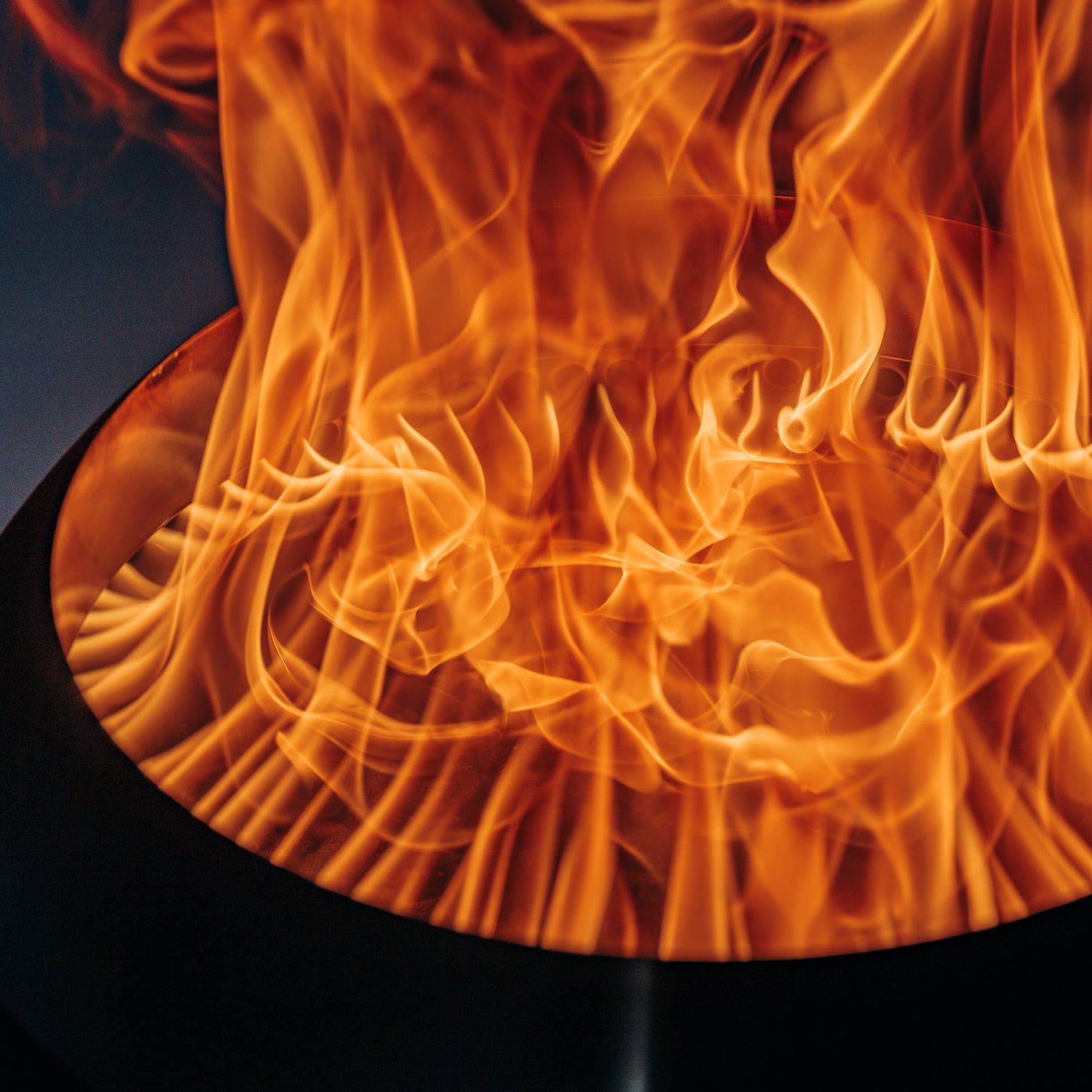 MOON 45 Fire basket with high stand