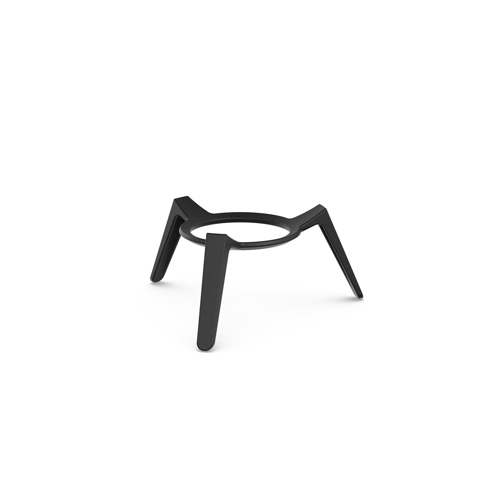 MOON 45 Fire Basket with low stand all black