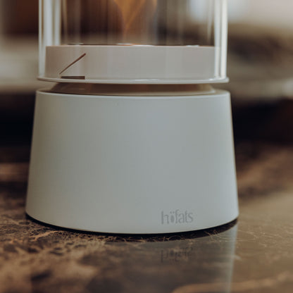 SPIN air 1200 Tabletop Fireplace cream