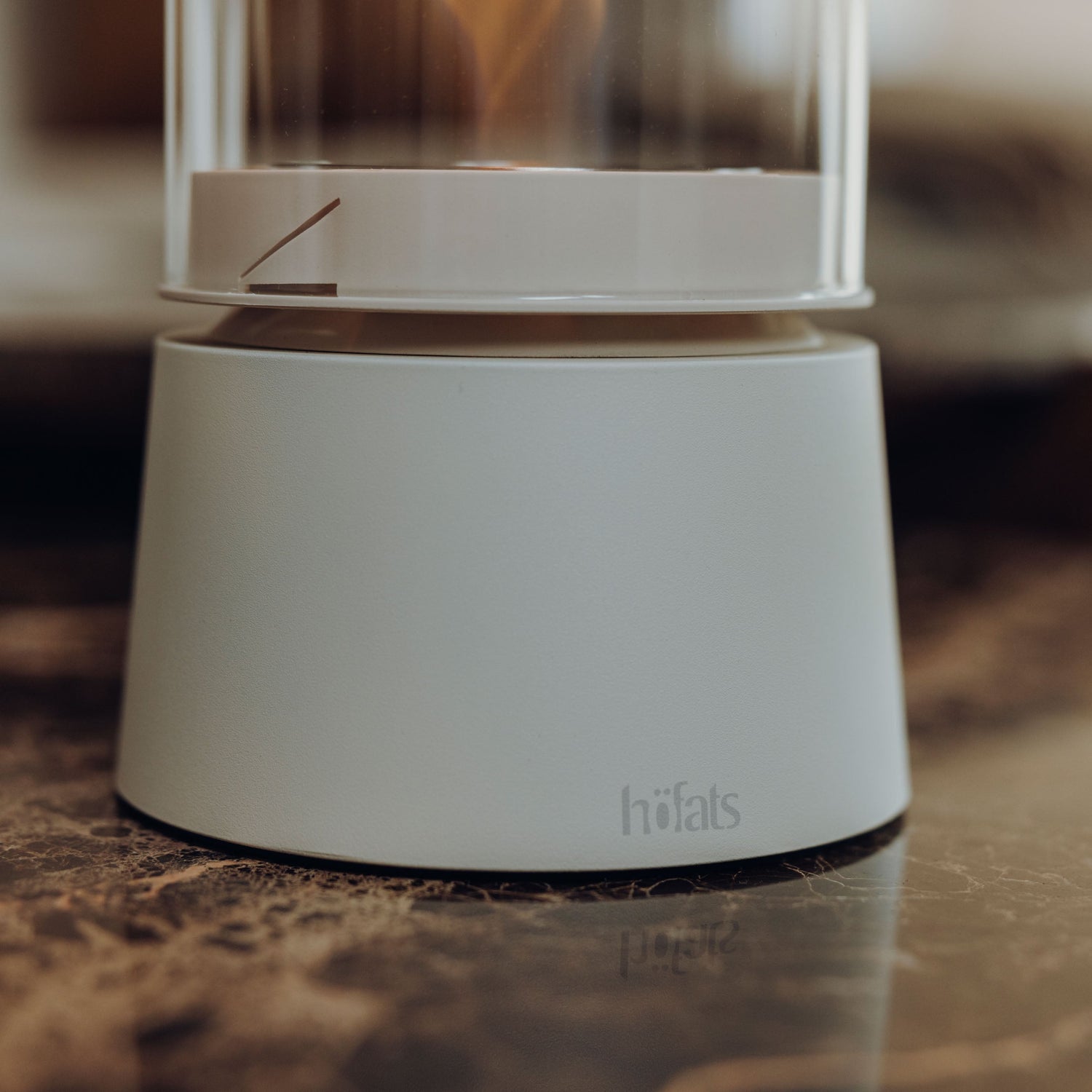 SPIN air 900 Tabletop Fireplace cream