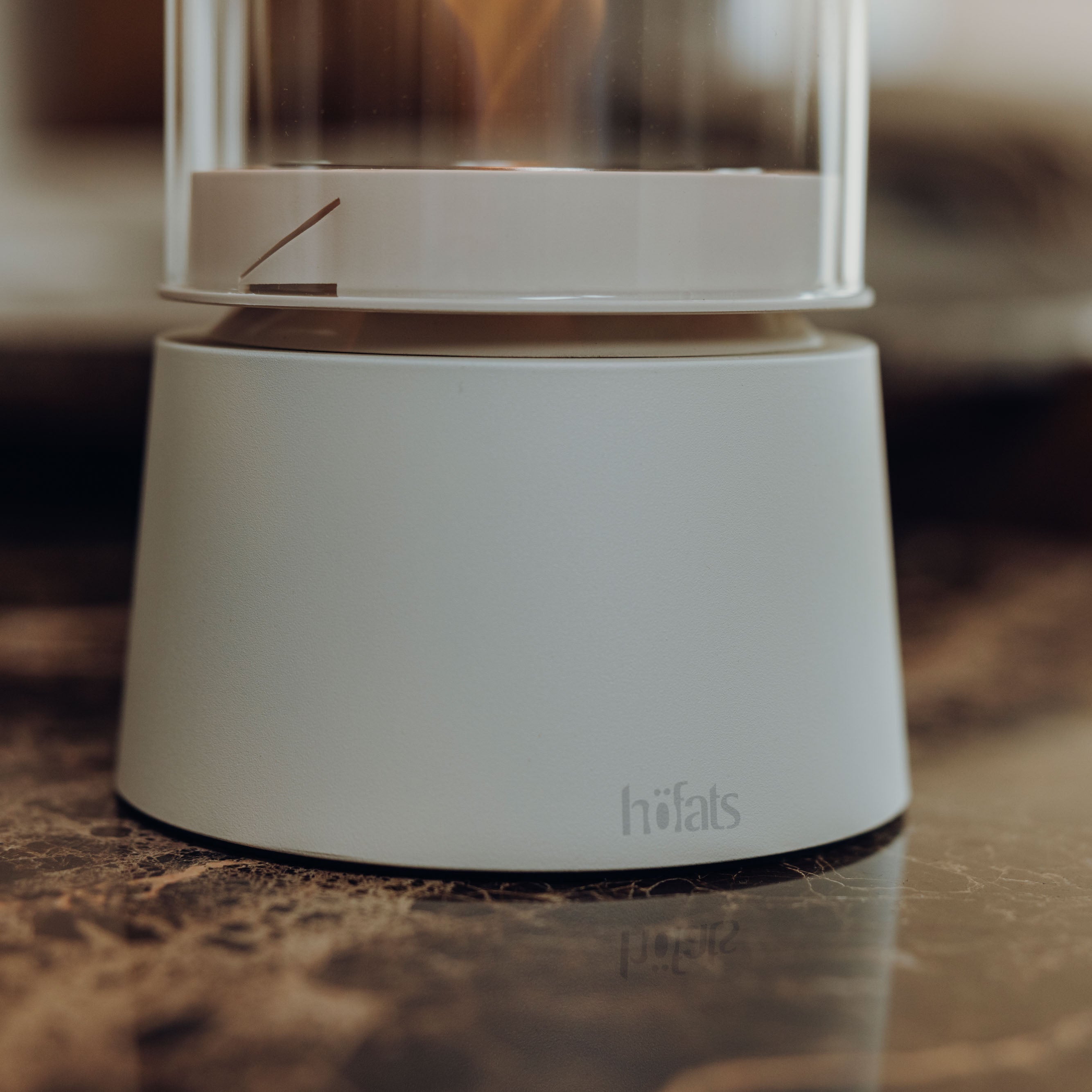 SPIN air 900 Tabletop Fireplace cream