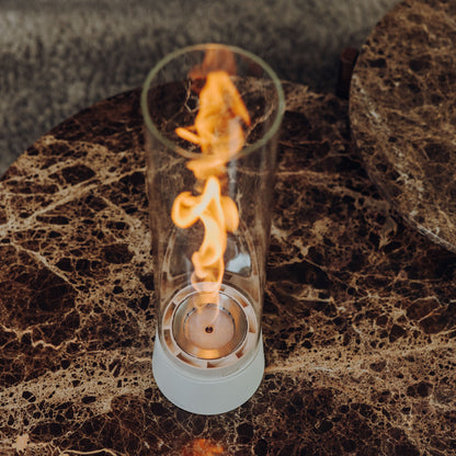 SPIN air 1200 Tabletop Fireplace cream