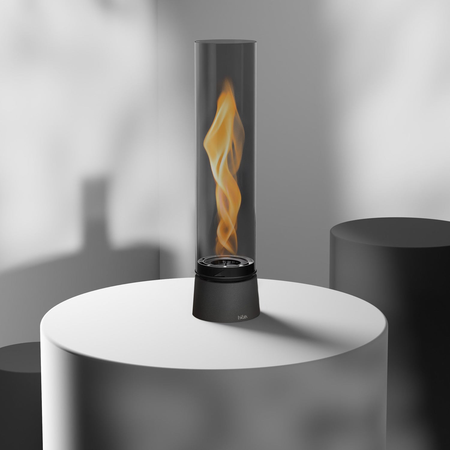 SPIN air 1200 Tabletop Fireplace all black