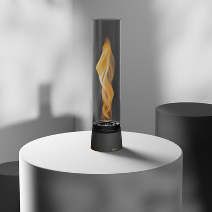 SPIN air 1200 Tabletop Fireplace all black