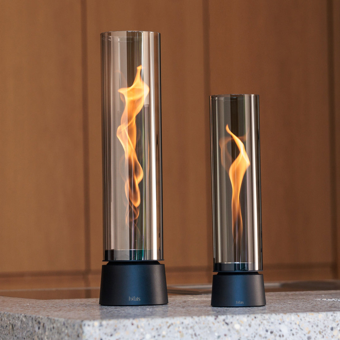 SPIN air 1200 Tabletop Fireplace all black