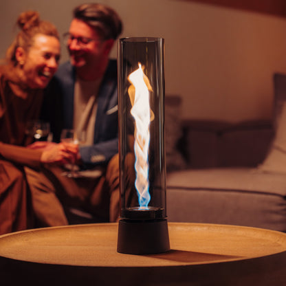 SPIN air 1200 Tabletop Fireplace all black