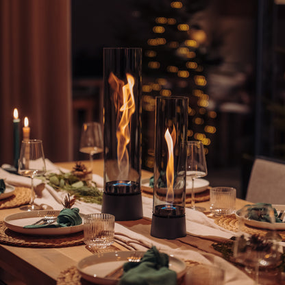 SPIN air 900 Tabletop Fireplace all black