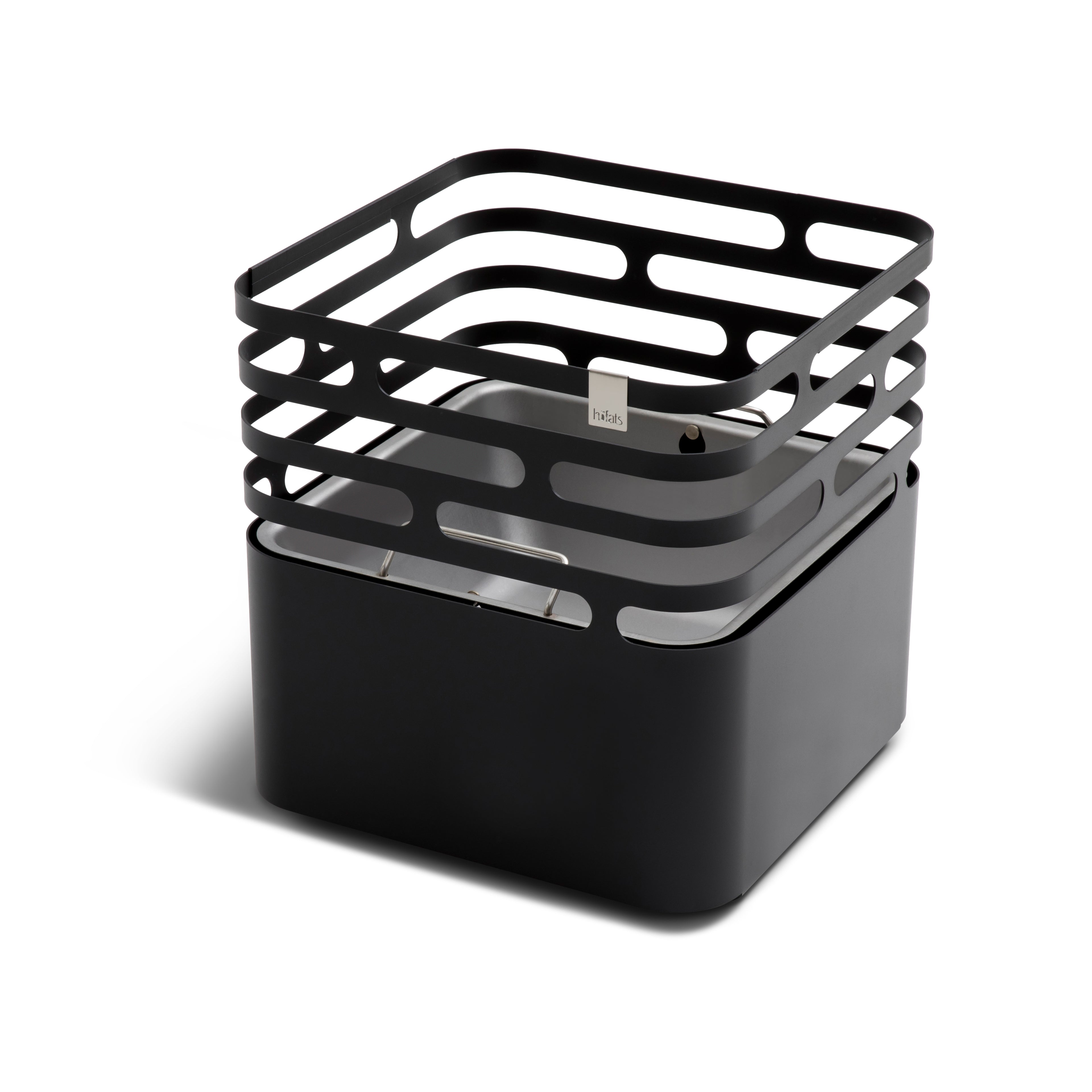 CUBE Fire Basket Black