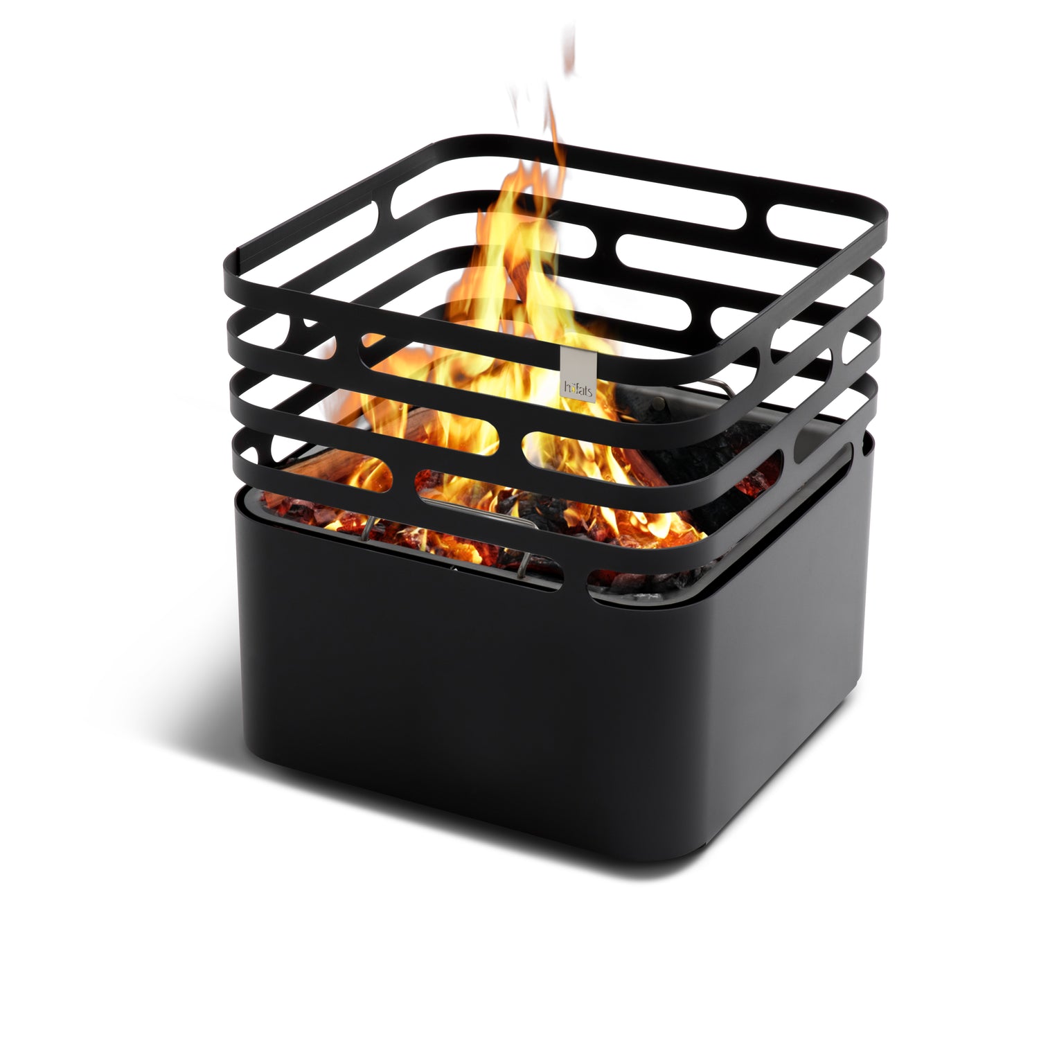 CUBE Fire Basket Black
