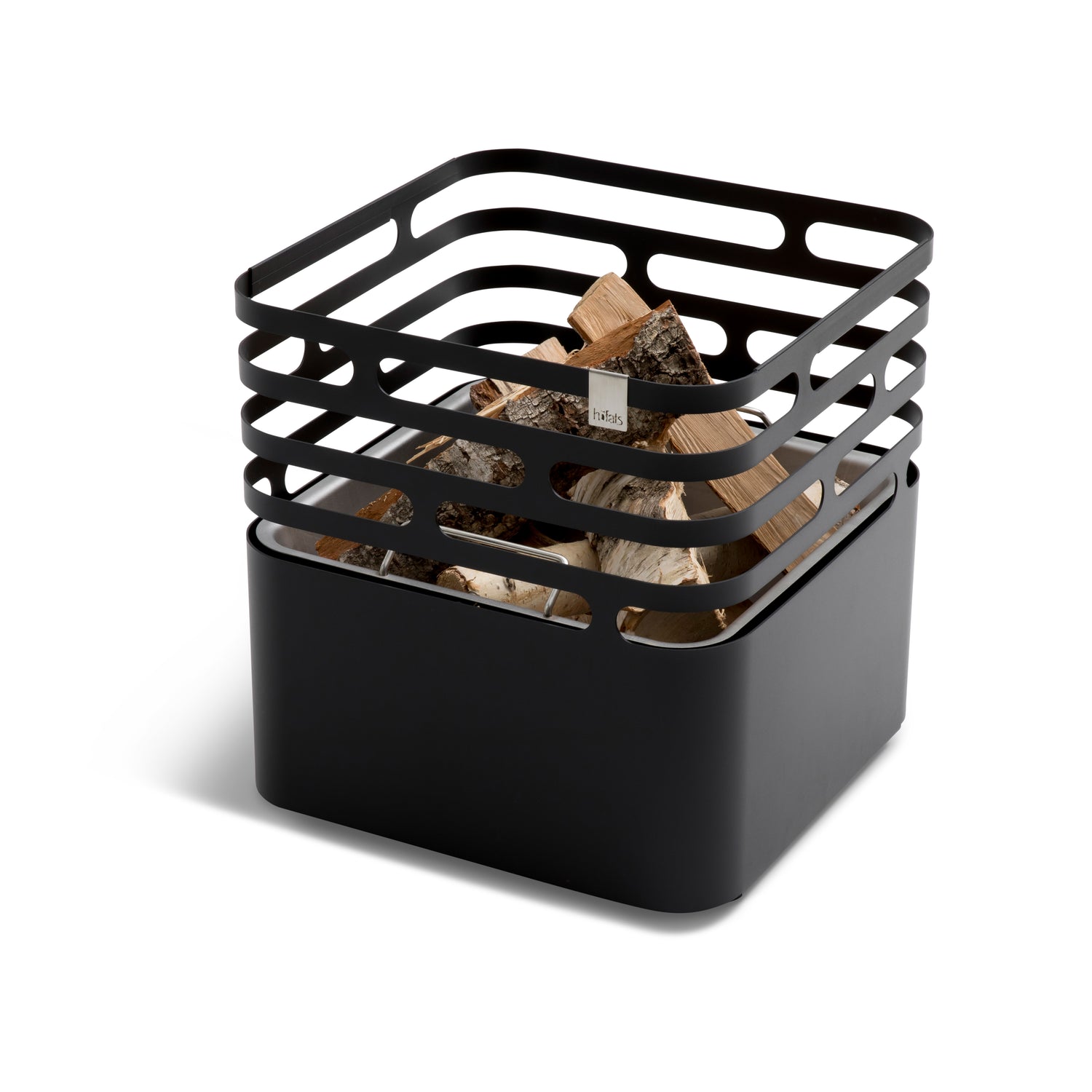 CUBE Fire Basket Black
