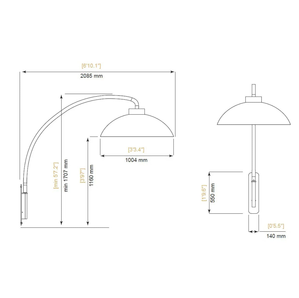 Dome Bracket