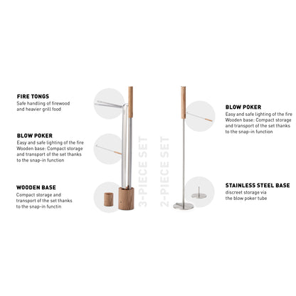 Fire Tools Set 3 pcs