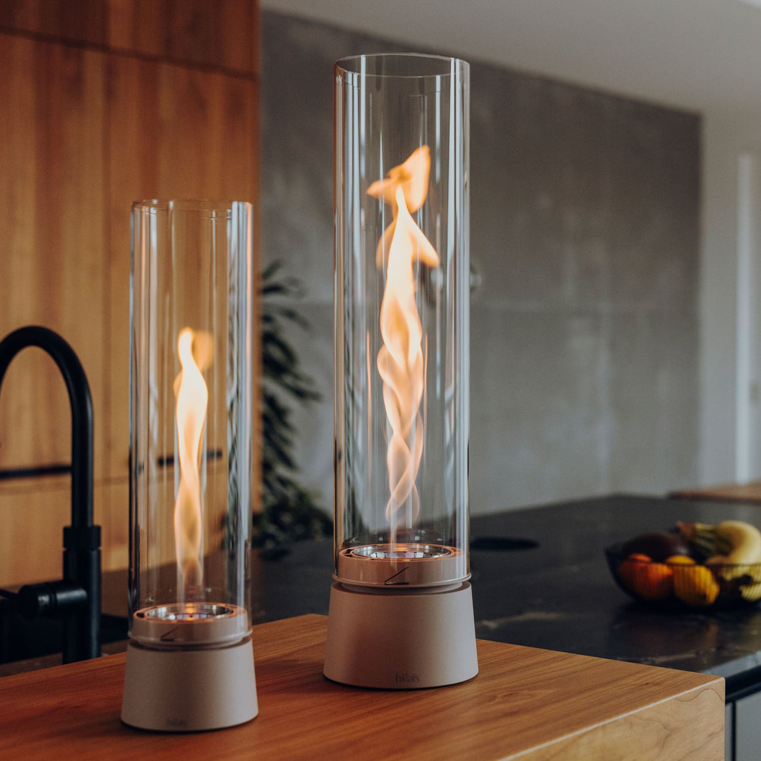 SPIN air 1200 Tabletop Fireplace sand