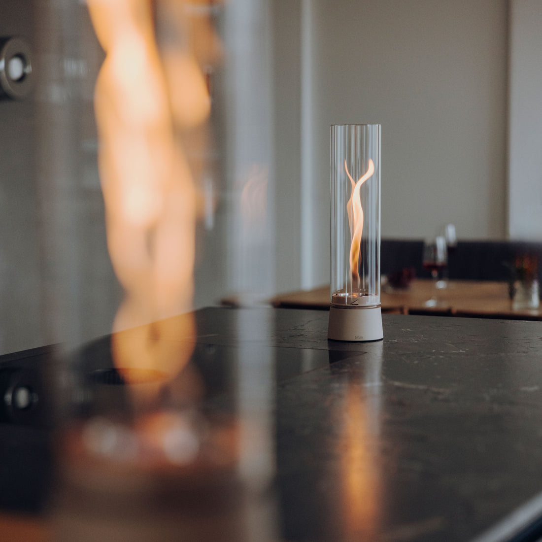 SPIN air 900 Tabletop Fireplace sand