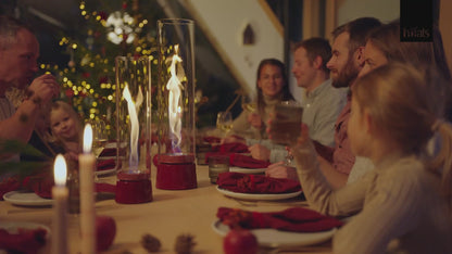 SPIN air 1200 Tabletop Fireplace all black